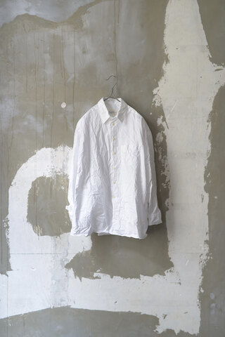 The crooked Tailor / NARROW COLLAR OVER SQUARE SHIRTS