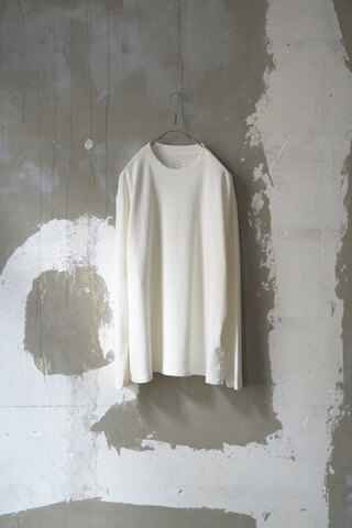 the bes / EIR SUPIMA INTERLOCK LONG SLEEVE T-SHIRT
